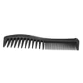 thumbnail image 4 of Hair Comb, Double Headed Straightening Comb Plastic  For Home For Salon Use Red,Black, 4 of 8