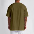 thumbnail image 4 of Xdzjlr T-Shirt pour Hommes Usage Quotidien Col Rond Imprimé Instrument de Musique T-Shirt Ample pour Hommes,TG, 4 of 5