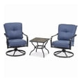 thumbnail image 1 of Four Seasons Courtyard Beaumont Ensemble de Conversation à Assise Profonde 3 Pcs, Gris/brun, 1 of 7