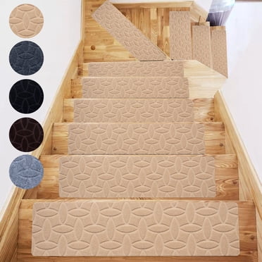 Vaidha Carpet Stair Treads Rug Non Slip Carpet Stair Treads Rug Indoor Self Adhesive Step Stair Mats For Indoor Outdoor
