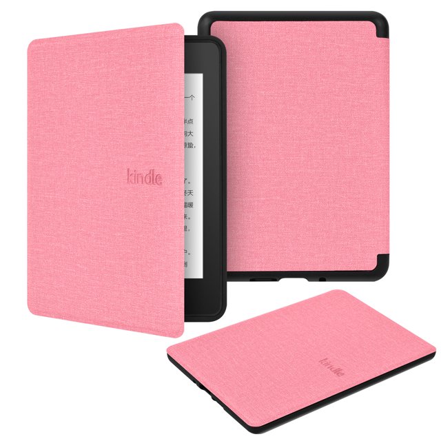 GANGXUN Fabric Texture TPU Soft Case for Amazon Kindle Paperwhite6 – Smart Wake/Sleep, Shockproof, Lightweight Cover