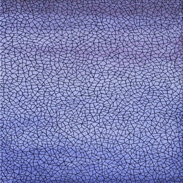 Ahgly Tapis d'Intérieur Lavable en Machine Carré Transitionnel Violet Pervenche Profond, 8 Pieds Carré