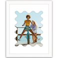 thumbnail image 1 of Americanflat 8X10 Picture Frame With Wavy Mat In White - Use As 11X14 Picture Frame Without Mat Or 8X10 Frame With Mat - Engineered Wood Photo Frame With Shatter-Resistant Glass Cover, 1 of 1