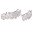 thumbnail image 2 of Khall Réutilisables en Plaqué Or Hip Hop Dents Ensemble Décoration pour Halloween Fête, 2 of 8