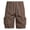 Coffee, variant on Teissuly Summer Shorts Discount Men's Work Shorts, Mid-waist Multi-pocket Five-piece Pants Casual Pants Sports Pants Shorts Pants