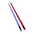 thumbnail image 2 of Tachiuwa 2 Pcs Bâtons de Tambour Lumineux Classique pour Exercice Batteur Enfants Rouge et Bleu, 2 of 9
