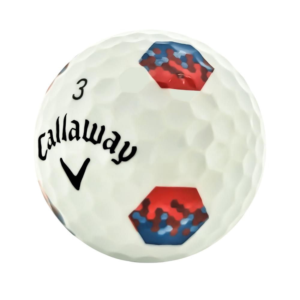 Mulligan - 12 balles de golf récupérées Callaway  Chrome Tour TruTrack 2024 4A Near Mint
