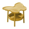 thumbnail image 2 of Birdeem Table Papillon, Table d'Appoint Portable avec Tablette de Rangement, Conception Multifonctionnelle à 2 Niveaux pour Salon, Chambre, Bureau, 2 of 9