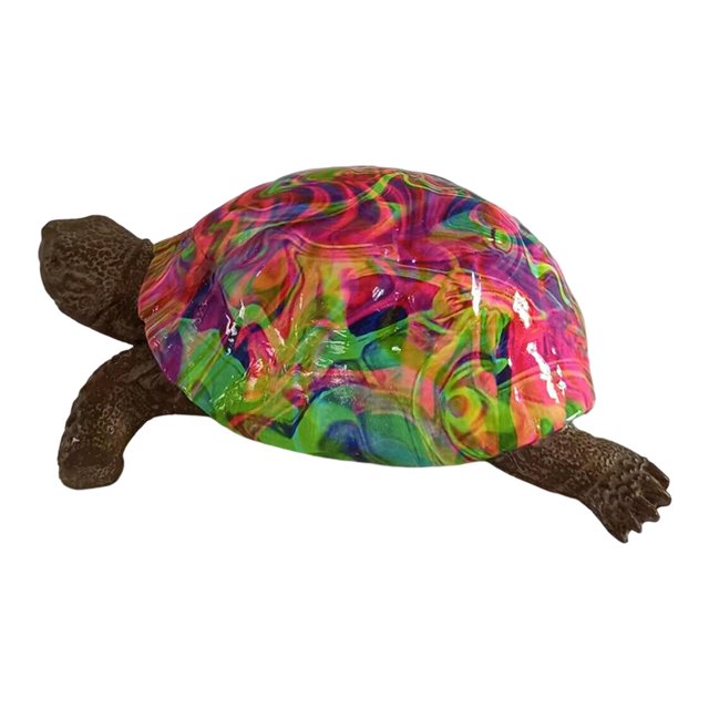 GROWTH TANK Lawn Turtle Collection Art Animal Models Garden Tortoise Statue Outdoor Tortoise B