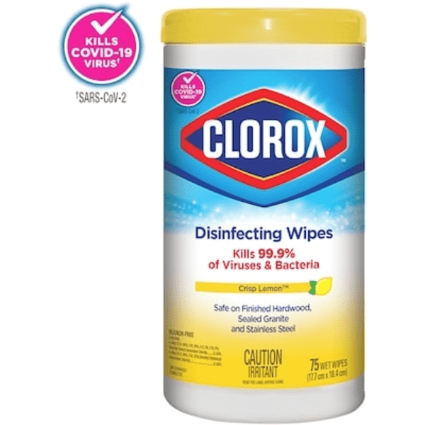 Clorox Lemon Disinfecting Wipes