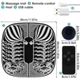 thumbnail image 4 of Foot Massager Mat - Electric Foot Massager Pad EMS Feet Massage Machine Portable Vibrating Foot Relax Mats with 6 Massage Modes and 19 Intensity Levels for Home and Office Use, 4 of 7
