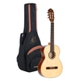 thumbnail image 1 of Ortega Guitars 6 String Family Series 3/4 Size Nylon Classical Guitar w/Bag, Right, Spruce Top-Natural-Gloss, (R121G-3/4), 1 of 2