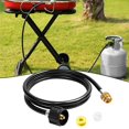 thumbnail image 3 of 6Ft Propane Adapter Hose 1Lb To 20Lb Converter Replacement for Qcc1/1, 3 of 8