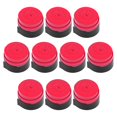 thumbnail image 2 of DYNWAVECA 10 Pcs Ruban de Prise pour Raquette de Tennis Ruban de Prise de Badminton Ruban de Prise pour Raquette de Badminton Poignée de Raquette Absorbante Poignée de Raquette pour Pickleball Rouge, 2 of 10