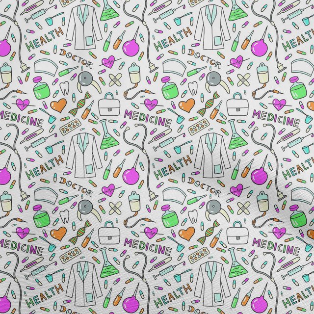 oneOone Polyester Spandex Fuschia Pink Fabric Tool Sewing Craft Projects Fabric Prints By Yard 56 Inch Wide