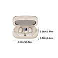thumbnail image 3 of Binmer Bluetooth 5.3 In Ear HiFi Sound Quality Call Noise Reduction Amplifier Function TPU Long-lasting Wireless Earphones, 3 of 9