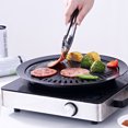 thumbnail image 4 of CHICHUMID 1 Set Black Non-Stick Grill Tray Barbecue Frying Pan Iron Black, 4 of 8