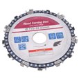 thumbnail image 3 of LYUMO 13 Teeth Chain Dics,4.5in 13 Teeth Angle Grinder Chain Disc Wood Carving Chain Disc Chain Plate For Woodworking,Grinder Chain Disc, 3 of 8