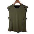 thumbnail image 4 of EGNMCR Tank Tops Men Sleeveless Men's Vest Stitching Contrast Color Loose Basic Sports T-shirt, 4 of 5