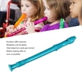 thumbnail image 4 of Descant Recorder, 8 Hole Versatile Soprano Recorder Small  for Students for Classroom Playing Rose Red,Cyan,Blue,Coffee, 4 of 7