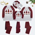 thumbnail image 1 of Family Christmas Pajamas Set Cute Gnomes Matching Sleepwear, 1 of 6