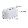 thumbnail image 3 of Birdeem Tissue Box Multi Fold Hand Towel Holders No Touching Tissue Box for Bathroom Toilet and Wc, 3 of 6