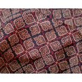 thumbnail image 4 of oneOone Silk Tabby Fabric Arrow|Swirl & Floral Block Print Fabric BTY 42 Inch Wide, 4 of 4