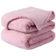 thumbnail image 1 of Unique Bargains Couverture de Lit en Molleton de Luxe en Maille Tissée, 1 of 10