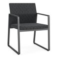 thumbnail image 1 of Fauteuil d'Appoint pour Réception et Salle d'Attente Gansett / Acier Charbon / Gris Foncé, 1 of 7
