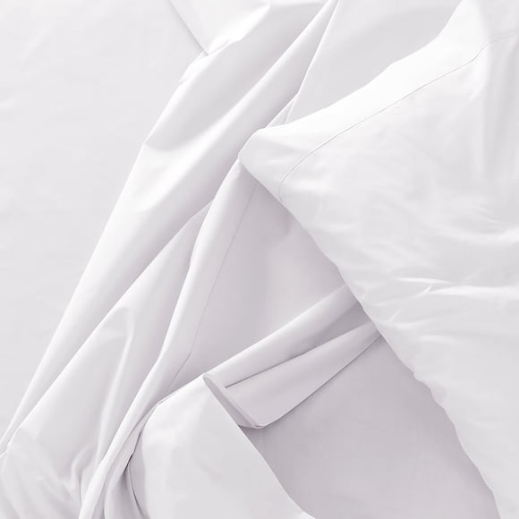 Cotton House - Bamboo Sheet Set, Hypoallergenic, Twin Size, White