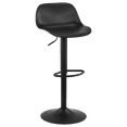 thumbnail image 1 of Bouclair Tabouret de Bar en Métal et Plastique Noir, 1 of 10