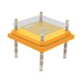thumbnail image 1 of Milaget Brooder Heating Plate Brooder Pad Poultry Quail Chick Cage Heater Ducks Chicken Incubation Chicken Heater Brooder Coop Heater Chick Heating 25cm Set A, 1 of 9