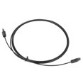 thumbnail image 3 of Câble Audio Optique Numérique Mini 2 m Fiche 3,5 mm Ligne à Fibre Optique SPDIF, 3 of 8