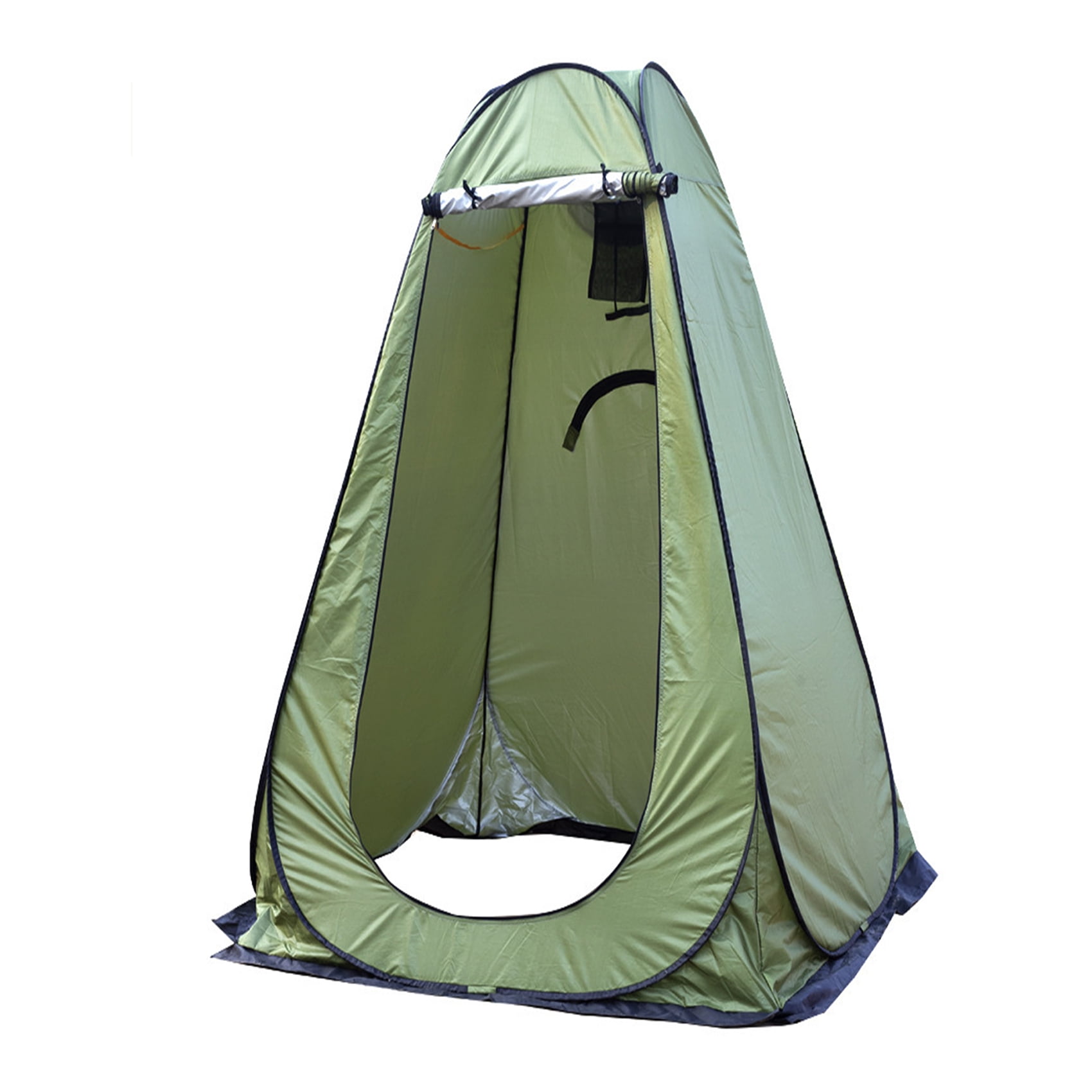 Pops-up Privacy-Shower Tent Instant Lightweight Portable Outdoor Shower Tent Changing Room Camp Toilet Dressing Bathroom Rain Shelter Tents with 3-Windows with Carrying Bag for Camping and Beach 6.2