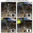thumbnail image 3 of Floating Fountain Solar-Powered Garden Decoration, Water Circulation Oxygenation Kit with Adjustable Spray Heads (Floating Fountain, Energy Saving)_Perfect Gift, 3 of 5