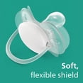 thumbnail image 2 of Philips Avent Ultra Soft Pacifier 6-18m, blue dove / silver leaf, 2 pack SCF091/15, 2 of 8