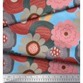 thumbnail image 3 of Soimoi Rayon Fabric Flower Artistic Print Fabric by the Yard 56 Inch Wide, 3 of 3