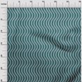thumbnail image 2 of oneOone Cotton Poplin Fabric Dot & Waves Block Print Sewing Fabric BTY 56 Inch Wide, 2 of 4