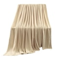 thumbnail image 1 of Light Throw Home Sweet Home Blanket Polyester Throw Blankets for Sublimation Heated Blankets for Women Blanket for under Comforter Kids Rabbit Knitting Blanket Bedding Quilt Play Blanket, 1 of 4