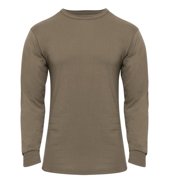 Rothco T-Shirt à Manches Longues Uni - Marron