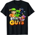 thumbnail image 1 of Funny Stumble Guys T-Shirt - Black - L, 1 of 2