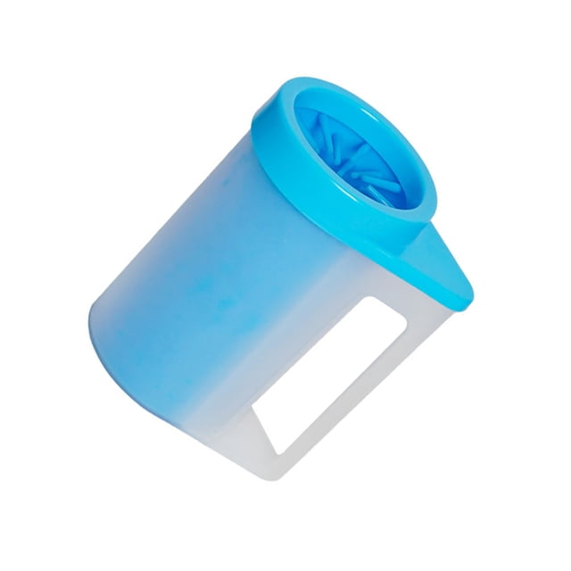 Baohd Easy To Portable Dog Paw Washer Convenient For All Pets Portable Dog Paw Cleaner Pet Foot Cleaner Blue M