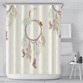 thumbnail image 1 of PANDACO Rideau de Douche en Tissu Dream (72 Pouces x 72 Pouces), 1 of 4