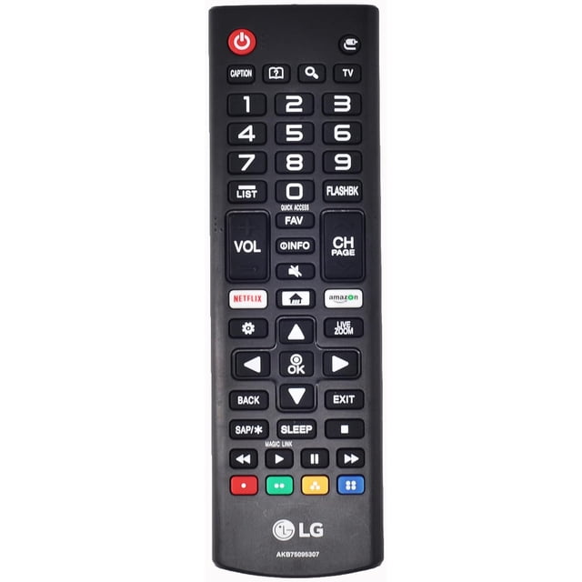 LG AKB75095307 Télécommande pour Téléviseur Intelligent LCD, LED, Téléviseur Intelligent (Piles Non Incluses)