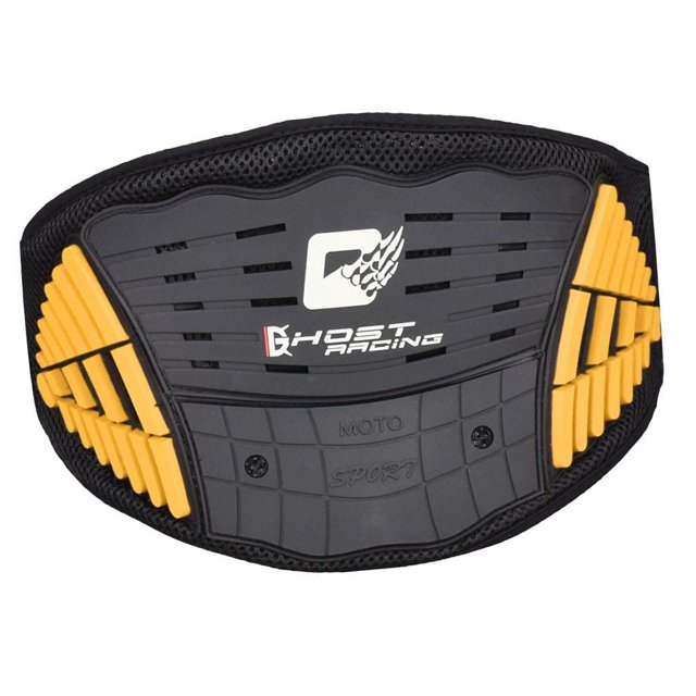 Xingzhi Ceinture de Course Motocross Protecteur de Rein Jaune