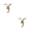 thumbnail image 1 of Wweixi Coat Hooks Easy To Install And Wide Application For Added In Daily Life golden (deer) 2Set, 1 of 6