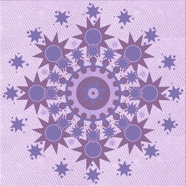Ahgly Tapis d'Intérieur Lavable en Machine Carré Transitionnel Fleur Rose, 7 Pieds Carré