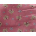 thumbnail image 4 of oneOone Georgette Viscose Fabric Orchid Floral Print Fabric BTY 42 Inches Wide, 4 of 4