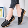 thumbnail image 4 of LSLJS Chaussures Décontractées Confortables Ajourées pour Femmes en Cuir avec Semelles Souples Talons Inclinés, Chaussures Compensées pour Femmes, 4 of 6