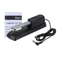 thumbnail image 2 of Universal Piano Sustain Pedal Keyboard Foot Pedal with 6.35mm Plug for Casio Yamaha Roland Electronic Keyboard MIDI Keyboard Digital Piano, 2 of 8